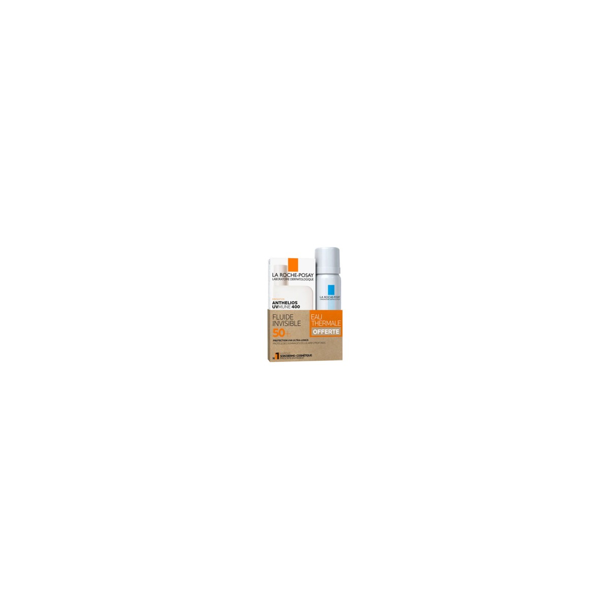 La Roche-Posay Anthelios UVMune 400 Fluide Invisible SPF50+ 50ml + Eau Thermale 50ml offerte
