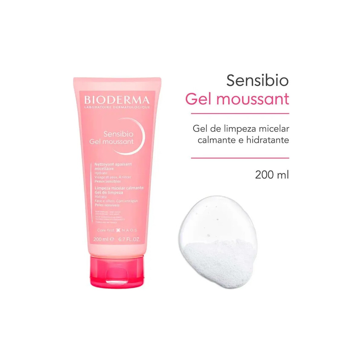 Bioderma Sensibio Gel Moussant 200ml