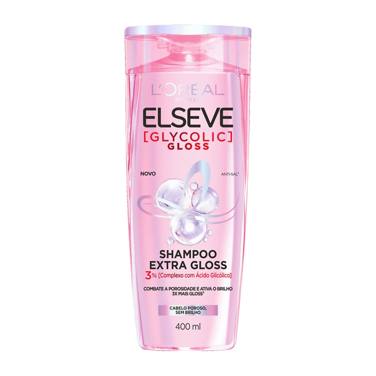L'Oréal Elvive Glycolic Gloss Shampoo 400ml