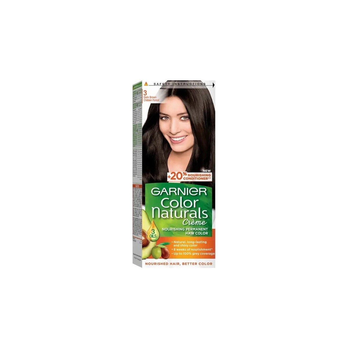 Garnier Color Naturals Nº3 Châtain Foncé