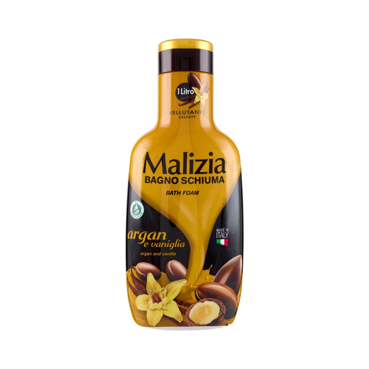 Malizia Bagno Schiuma Argan e Vaniglia 1000ml