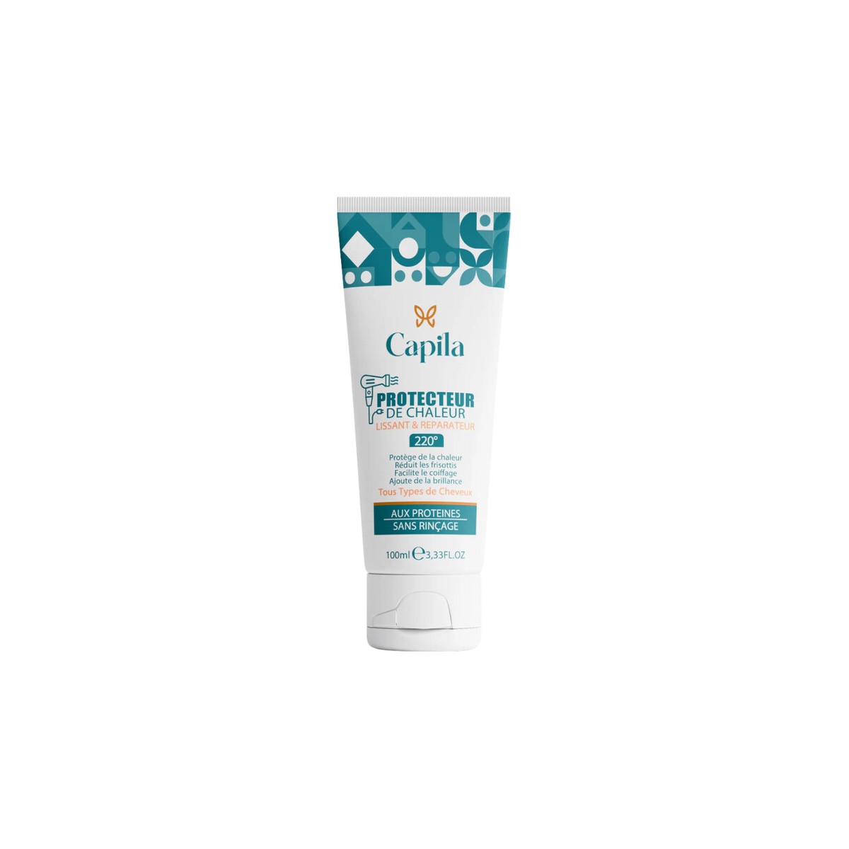 Capila Protecteur de Chaleur Lissant & Réparateur 100ml