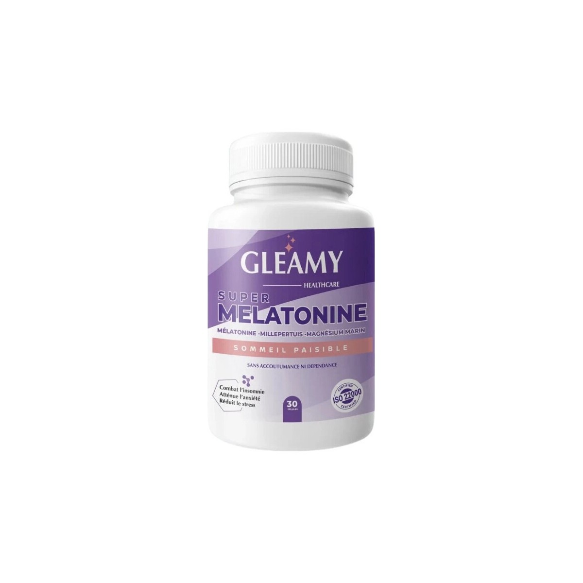Gleamy Super Mélatonine 30 Gélules
