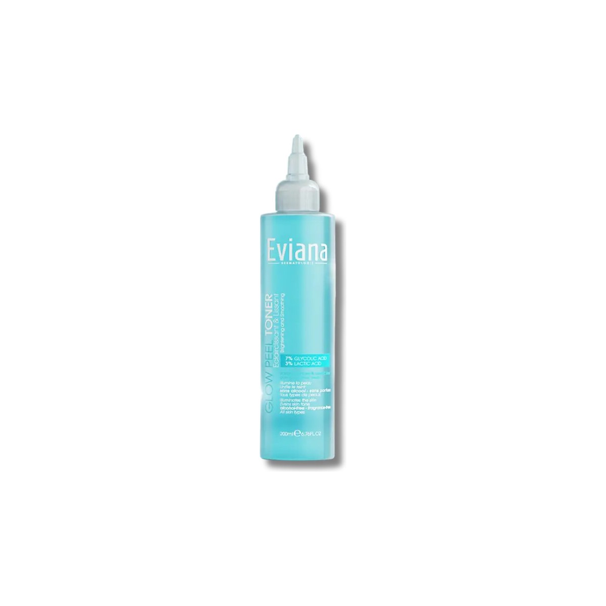 Eviana Glow Peel Toner 7% Glycolic Acid + 3% Lactic Acid 200ml