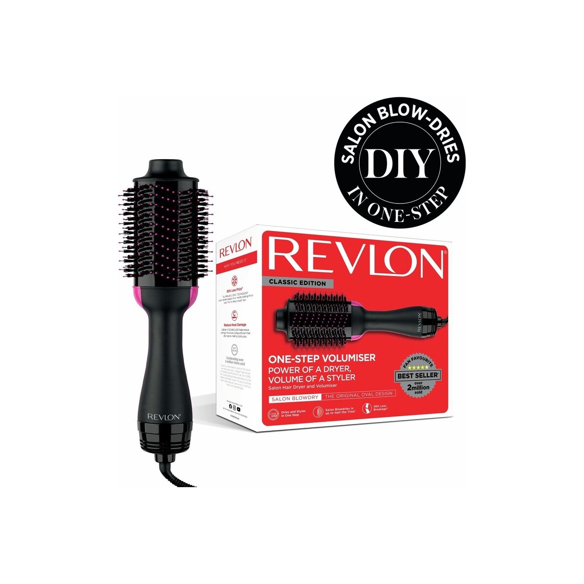 Revlon One-Step Volumiser The Original Oval Design RVDR5222