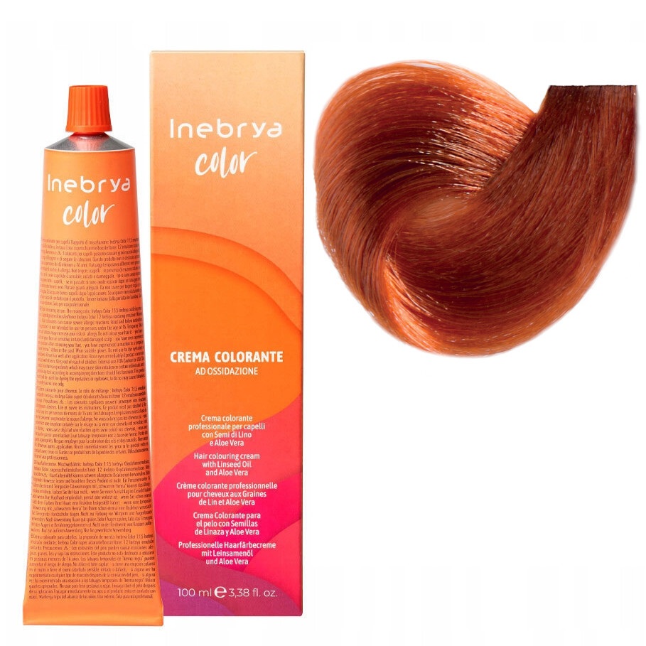 Inebrya Color 7/44 Intense Copper Blonde