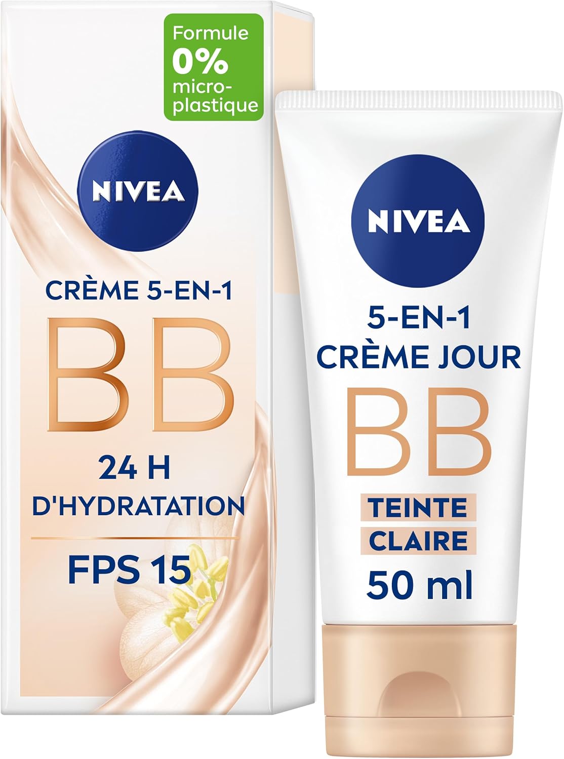 NIVEA BB Creme 5 in 1 Light SPF15 50 ml