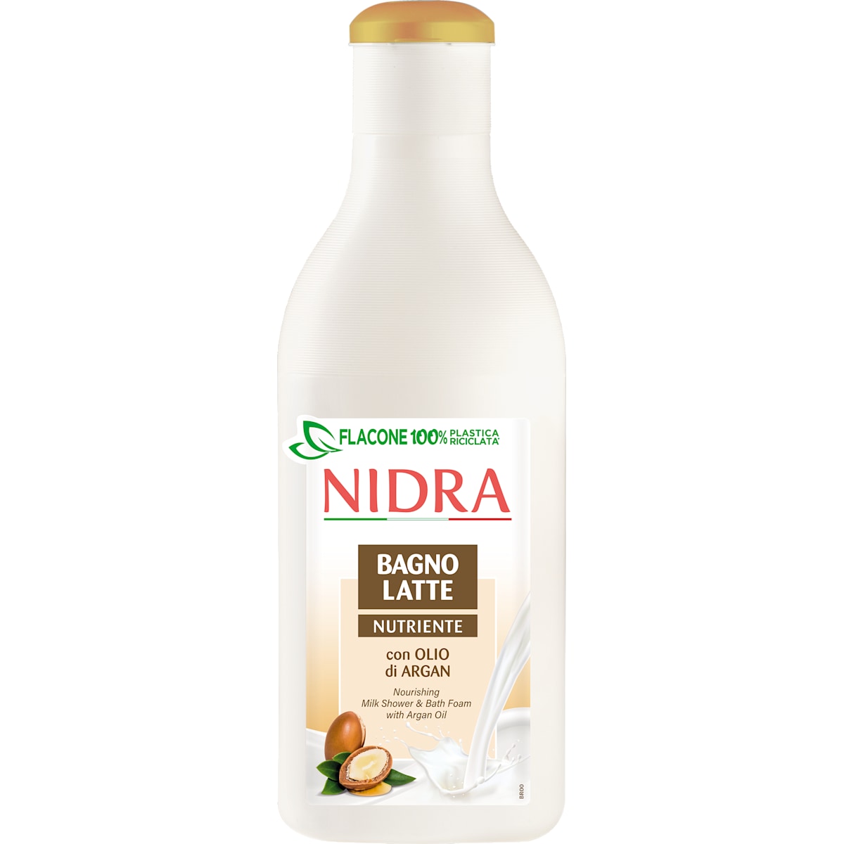 Nidra Bagno Latte Nutriente con Olio di Argan — 750 مل
