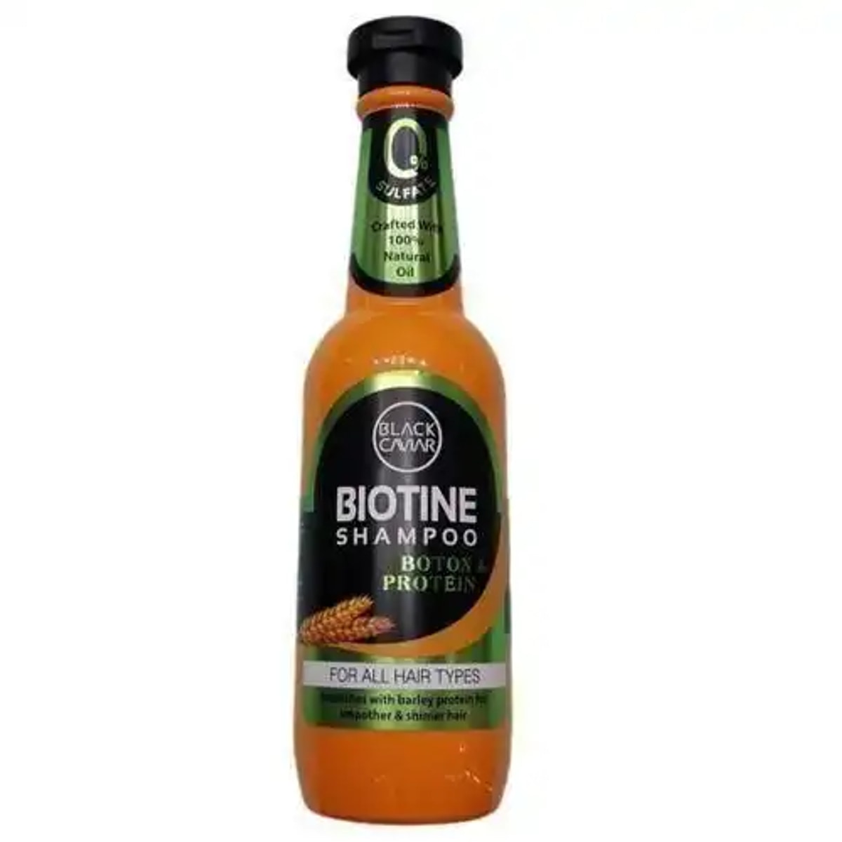 Black Caviar Biotine Shampoo Botox & Protein — 400 ml