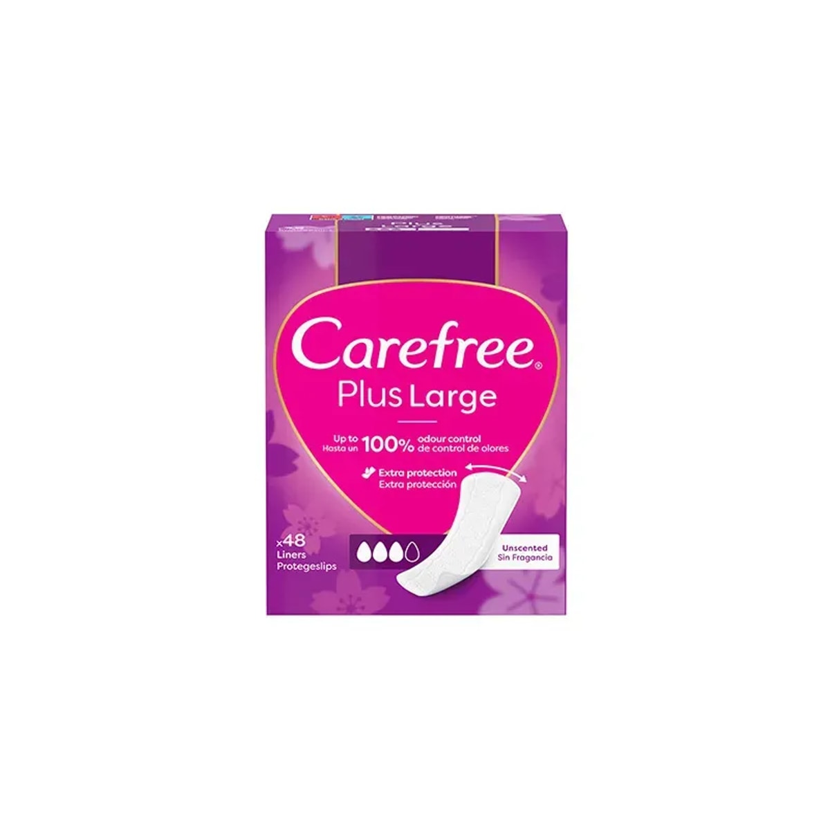 Plus Large Pantyliners — 48 فوطة