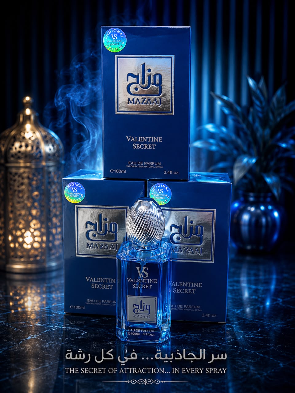 عطر Valentine Secret Mazaaj Blue Eau de Parfum 100 مل