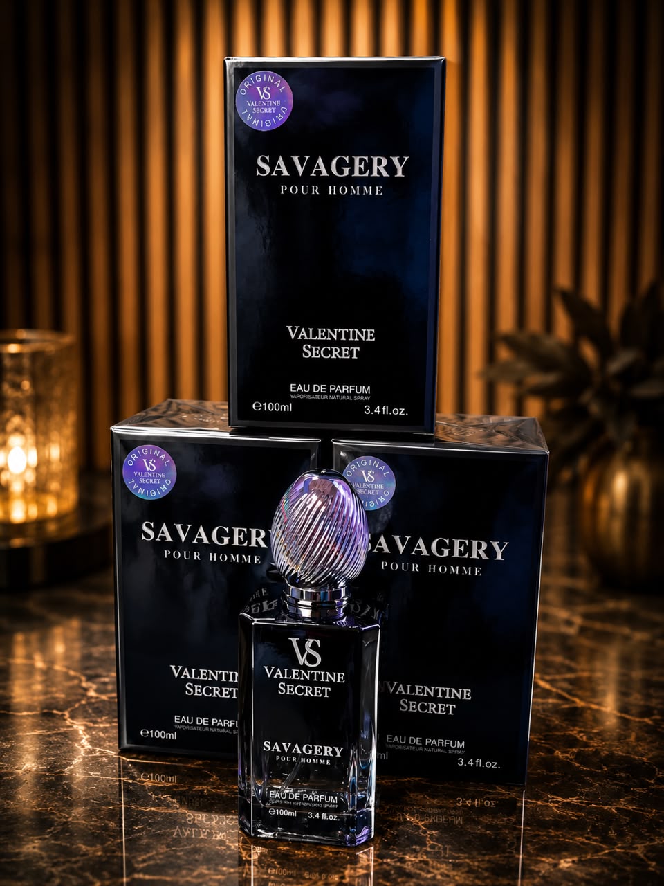 عطر Valentine Secret Savagery Pour Homme Eau de Parfum 100 مل