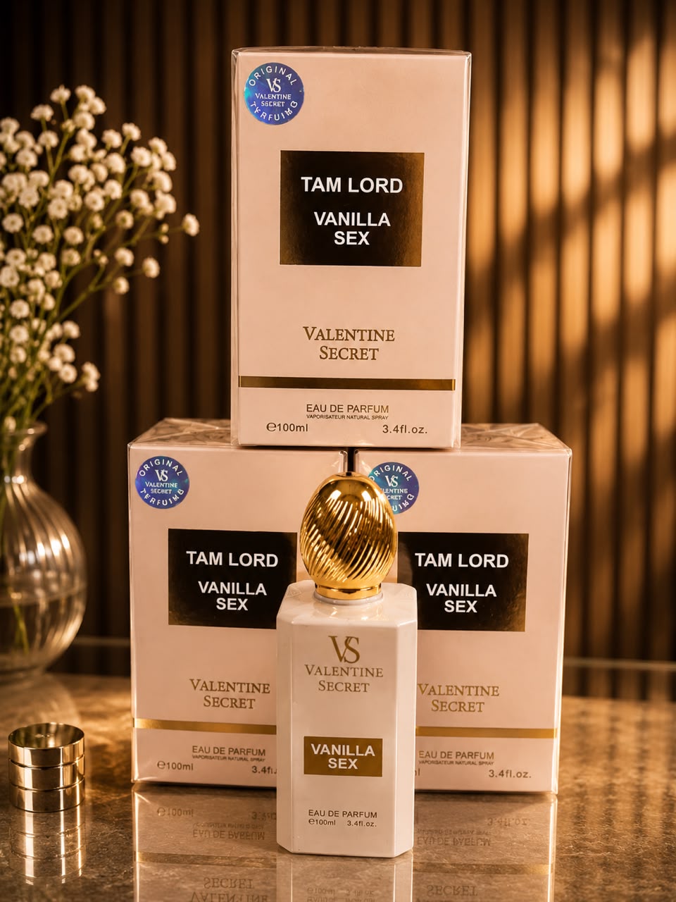 عطر Valentine Secret Tam Lord Vanilla Sex Eau de Parfum 100 مل