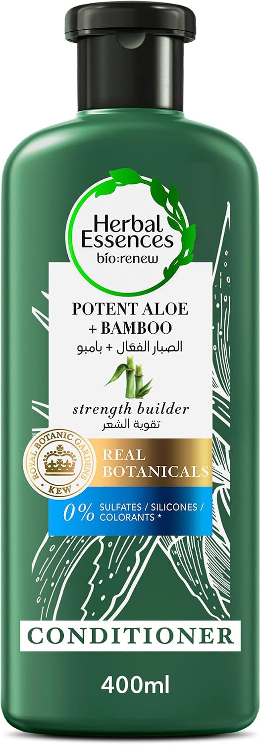 Herbal Essences Potent Aloe + Bamboo Conditioner — 400 ml