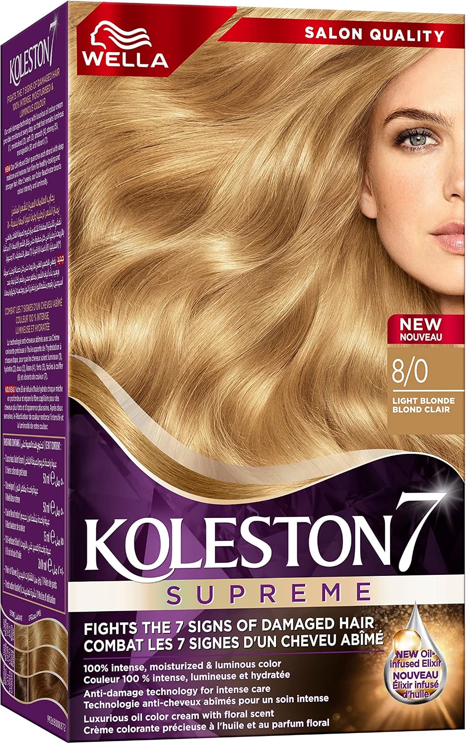 Wella Koleston Supreme 8/0 — Light Blonde