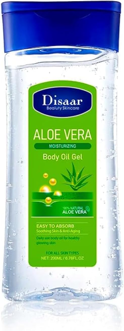 Disaar Beauty Aloe Vera Body Oil Gel — 200 ml