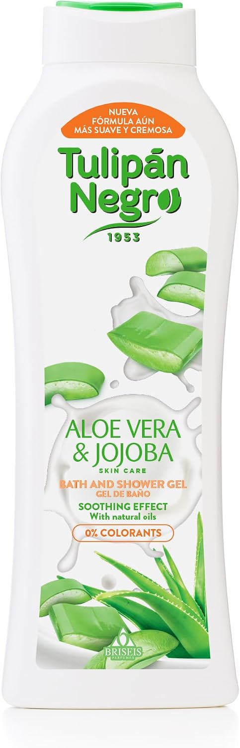Tulipan Negro Aloe Vera Shower Gel — 720 ml (600 + 120 ml)